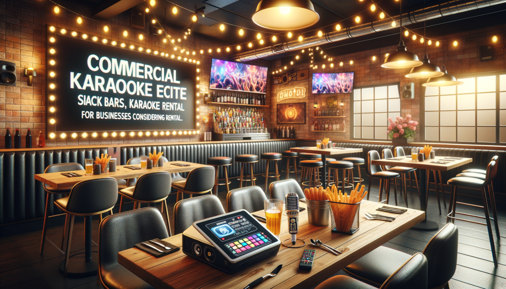 カラオケ機器レンタルの月額費用の実態