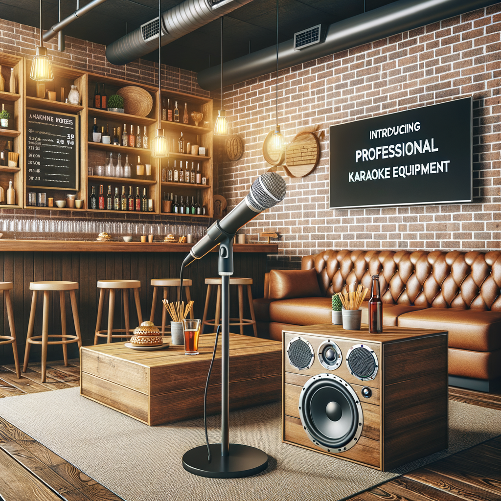 業務用カラオケの必携機種とその特徴